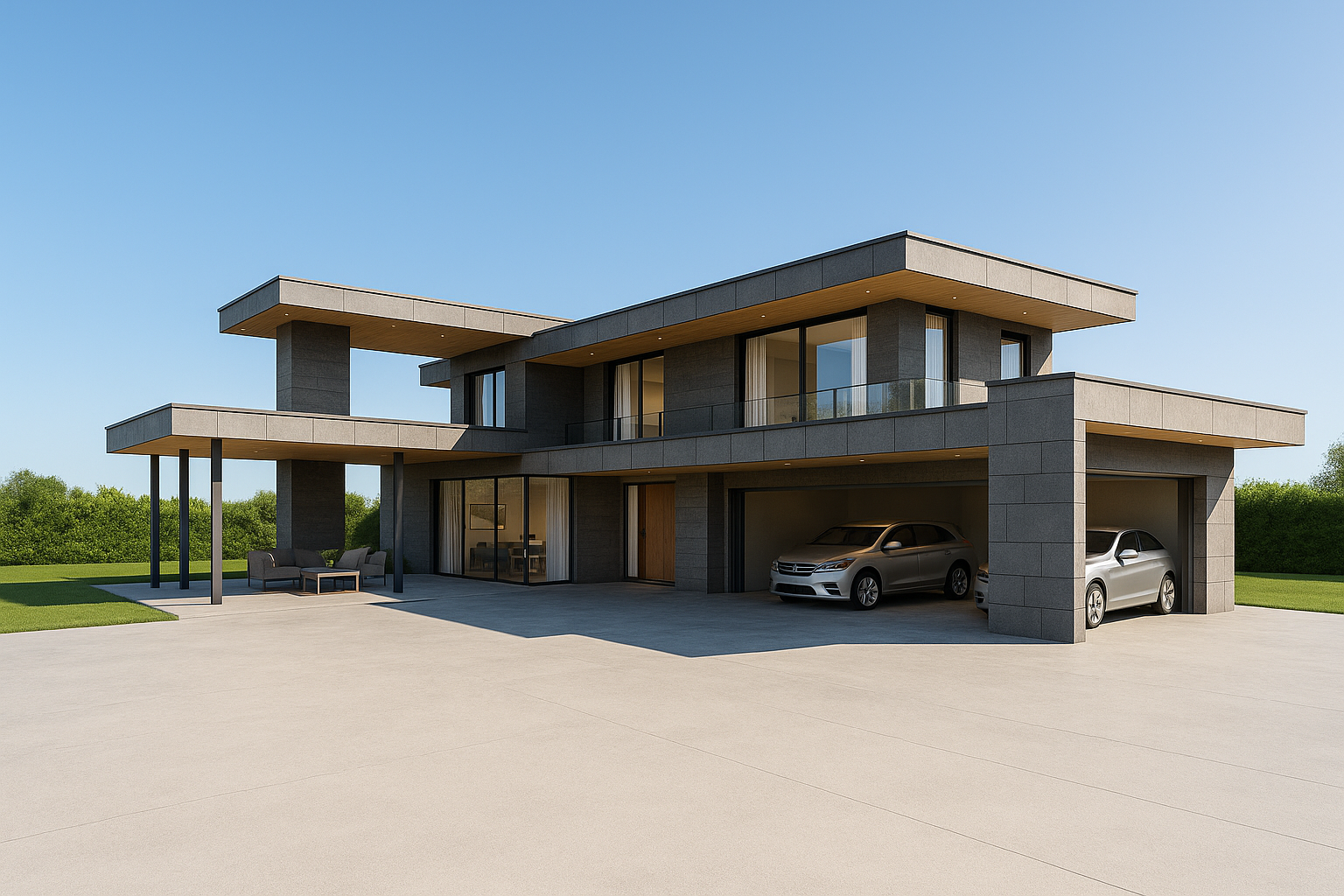 3D Residential Exterior Rendering